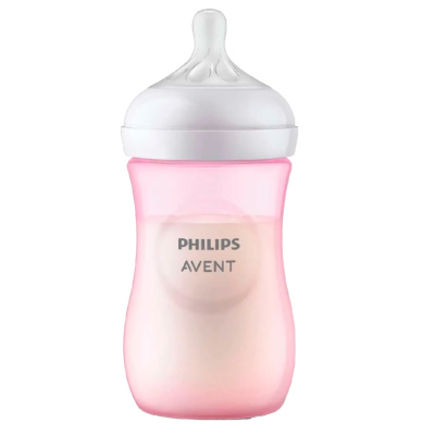 Бутылочка для кормления Natural Response 260 мл с 1 месяца Philips Avent SCY903/11 розовая 1